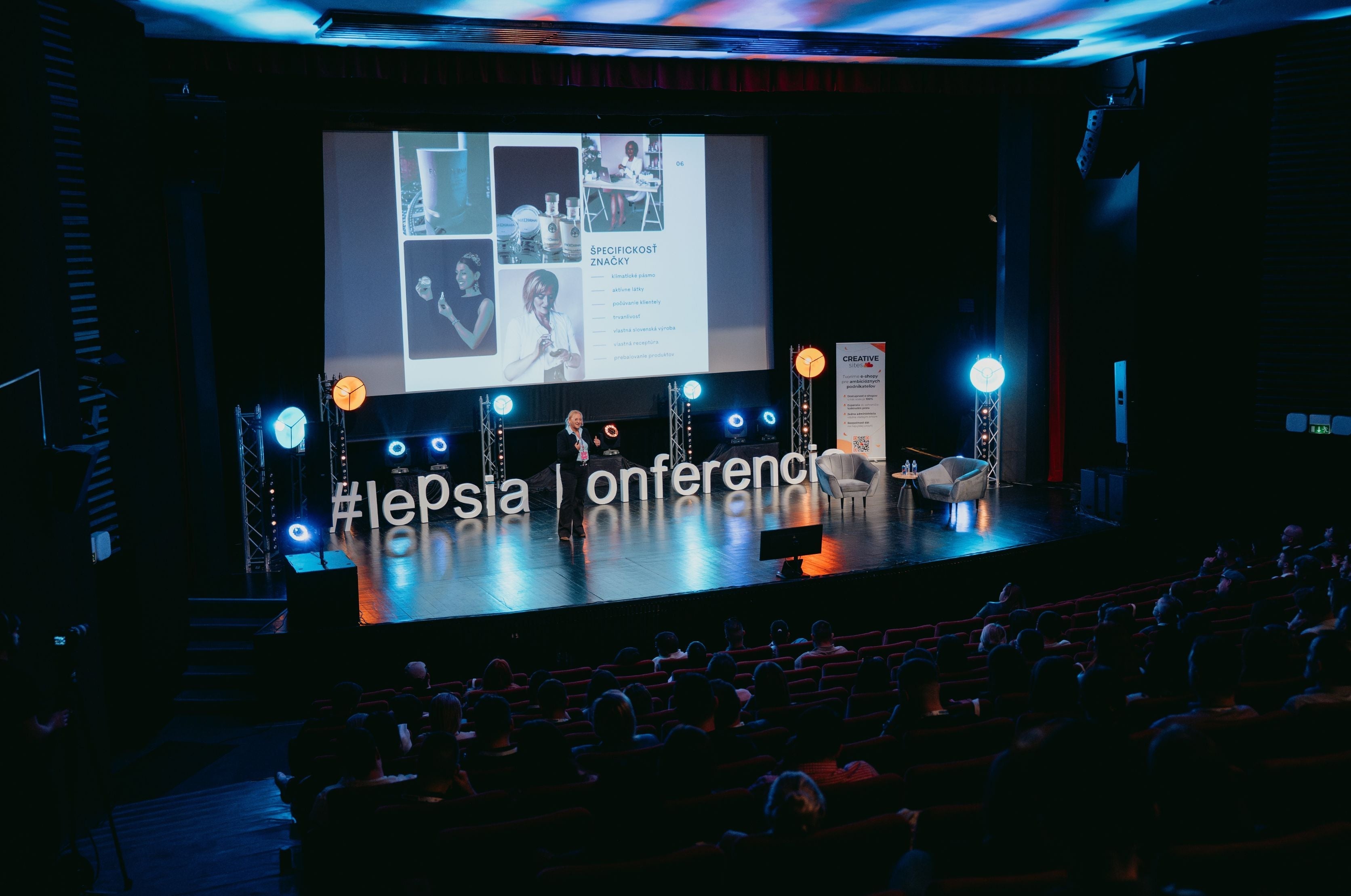 Vierka Ondríková na Lepší konferenci