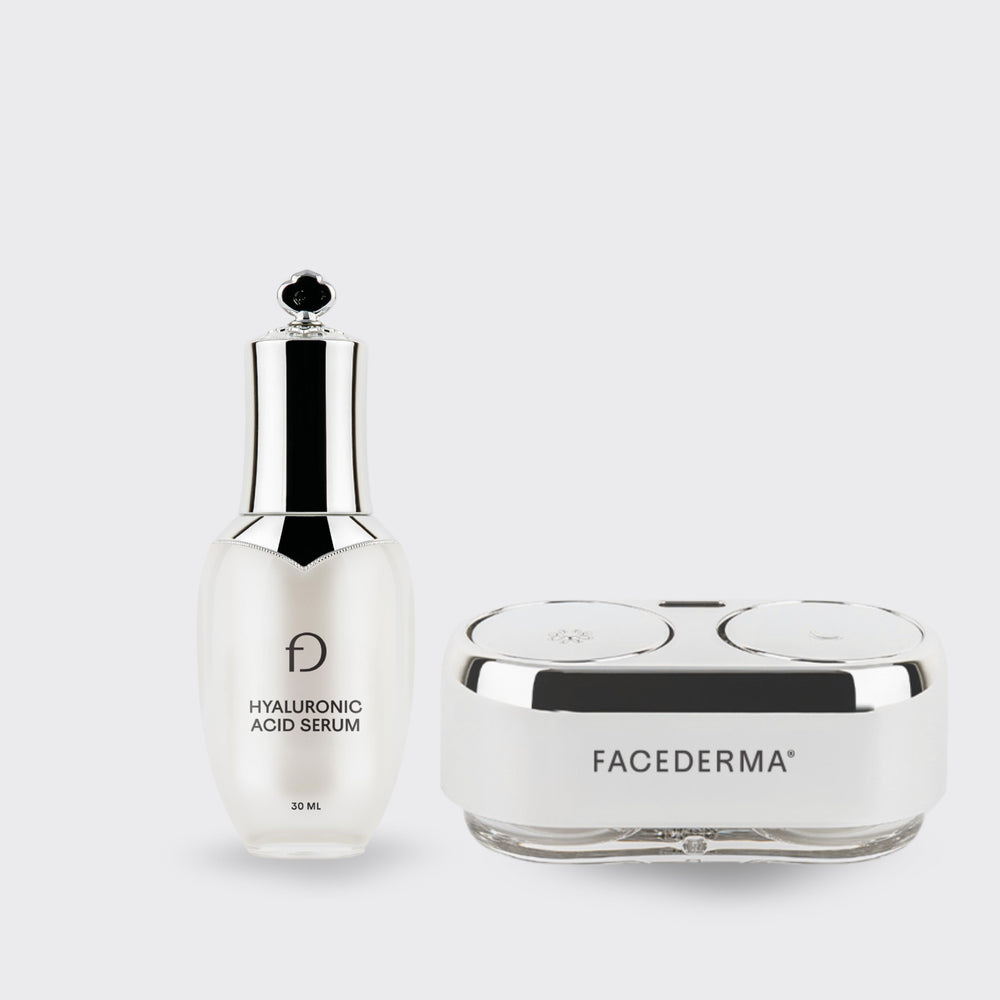 OBNOVUJÍCÍ SET: Hyaluronové sérum + DUO balení krémů