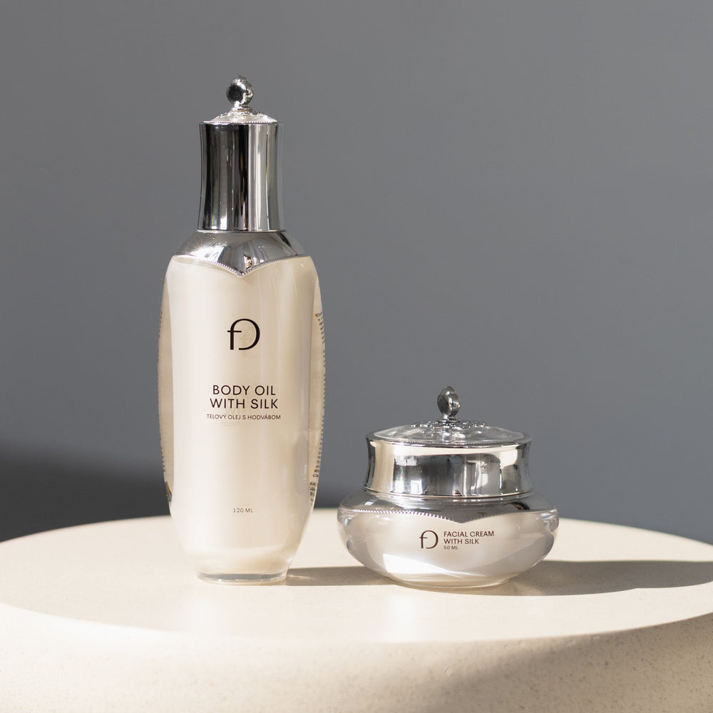 Rituál hebké pokožky: Hedvábný krém + Hedvábný olej