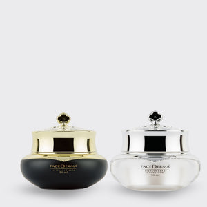 VÁNOČNÍ PROTIVRÁSKOVÝ SET: Liftingový krém + Hedvábný krém