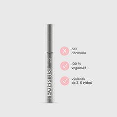 HAIRPLUS MAX 4,5 ml – sérum na růst řas a obočí s keratinem