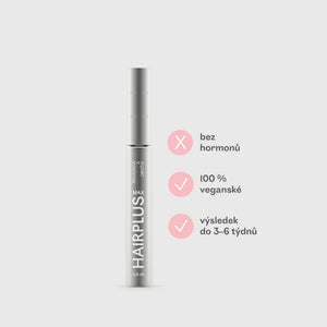 HAIRPLUS MAX 4,5 ml – sérum na růst řas a obočí s keratinem