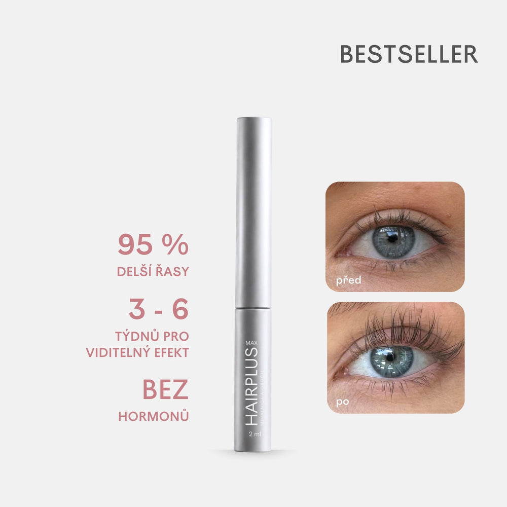 HAIRPLUS MAX mini 2 ml – sérum na růst řas a obočí
