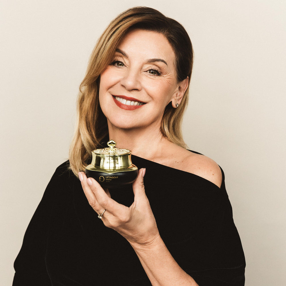 Liftingový krém pro vyhlazení vrásek a zpevnění kontur tváře