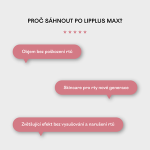 LIPPLUS MAX 5 ml – peptidové sérum na rty