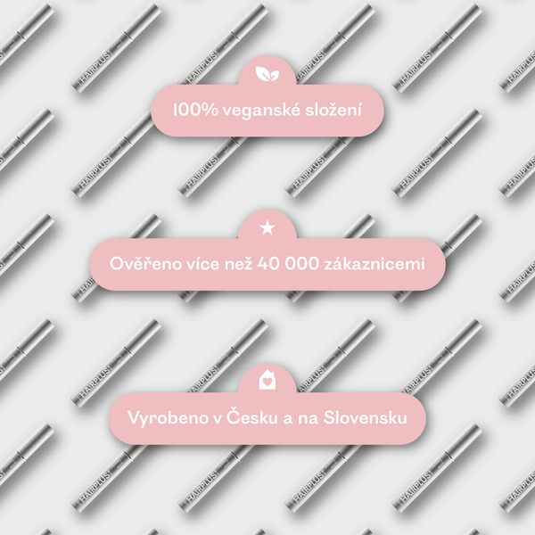 HAIRPLUS MAX 4,5 ml – sérum na růst řas a obočí s keratinem