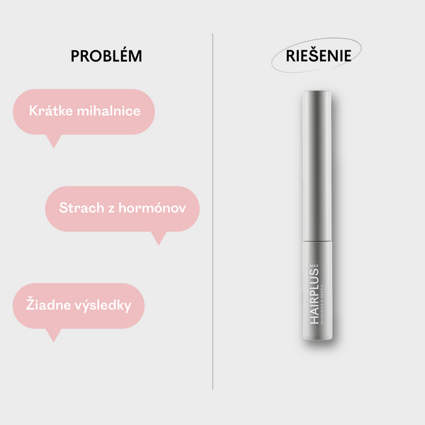 HAIRPLUS MAX mini 2 ml – sérum na růst řas a obočí