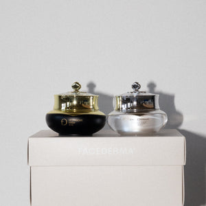 VÁNOČNÍ PROTIVRÁSKOVÝ SET: Liftingový krém + Hedvábný krém