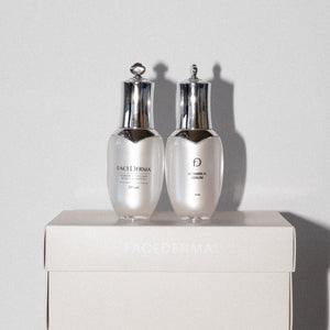 VÁNOČNÍ REVITALIZAČNÍ SET: Sérum s kyselinou hyaluronovou + Sérum s vitamínem A