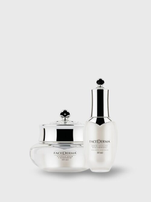 LETNÍ SET:Hedvábný krém + Hyaluronové sérum Facederma
